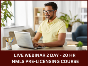 JUNE 27-28, 2026 LIVE 20 HOUR SAFE COMPREHENSIVE: MLO COURSE #15047